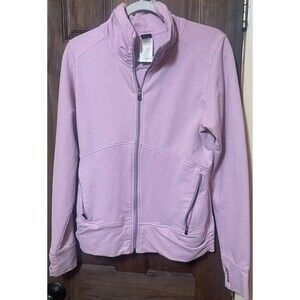 Patagonia Swell Belle Jacket Womens M Medium Lilac Bisque Pink Full Zip 25480
